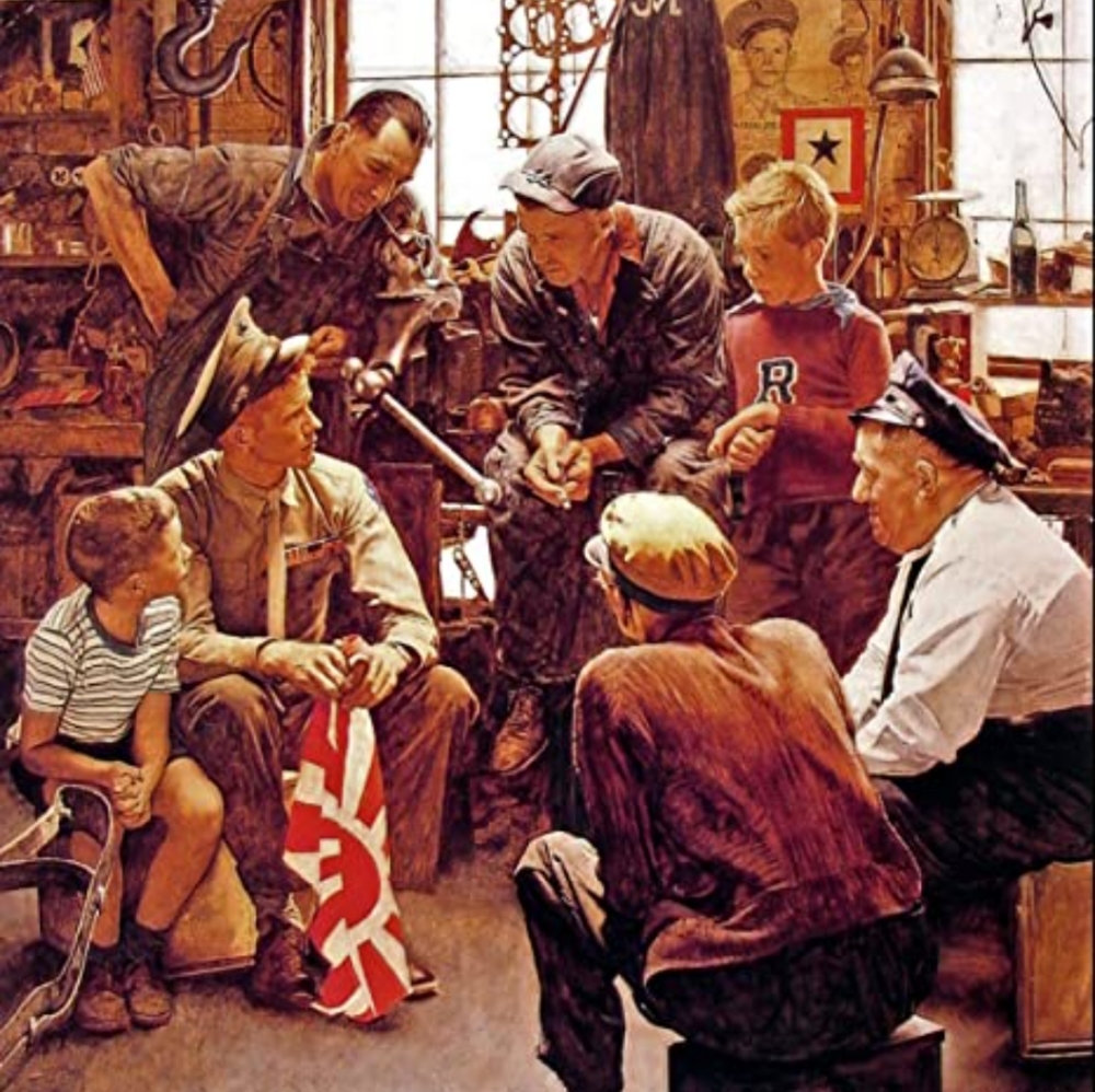 Paint By Numbers Marine Homecoming Painting - Picture 6 of 7